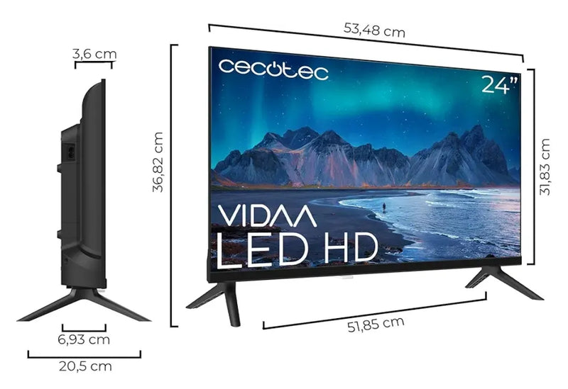 Televisión 24" - Cecotec