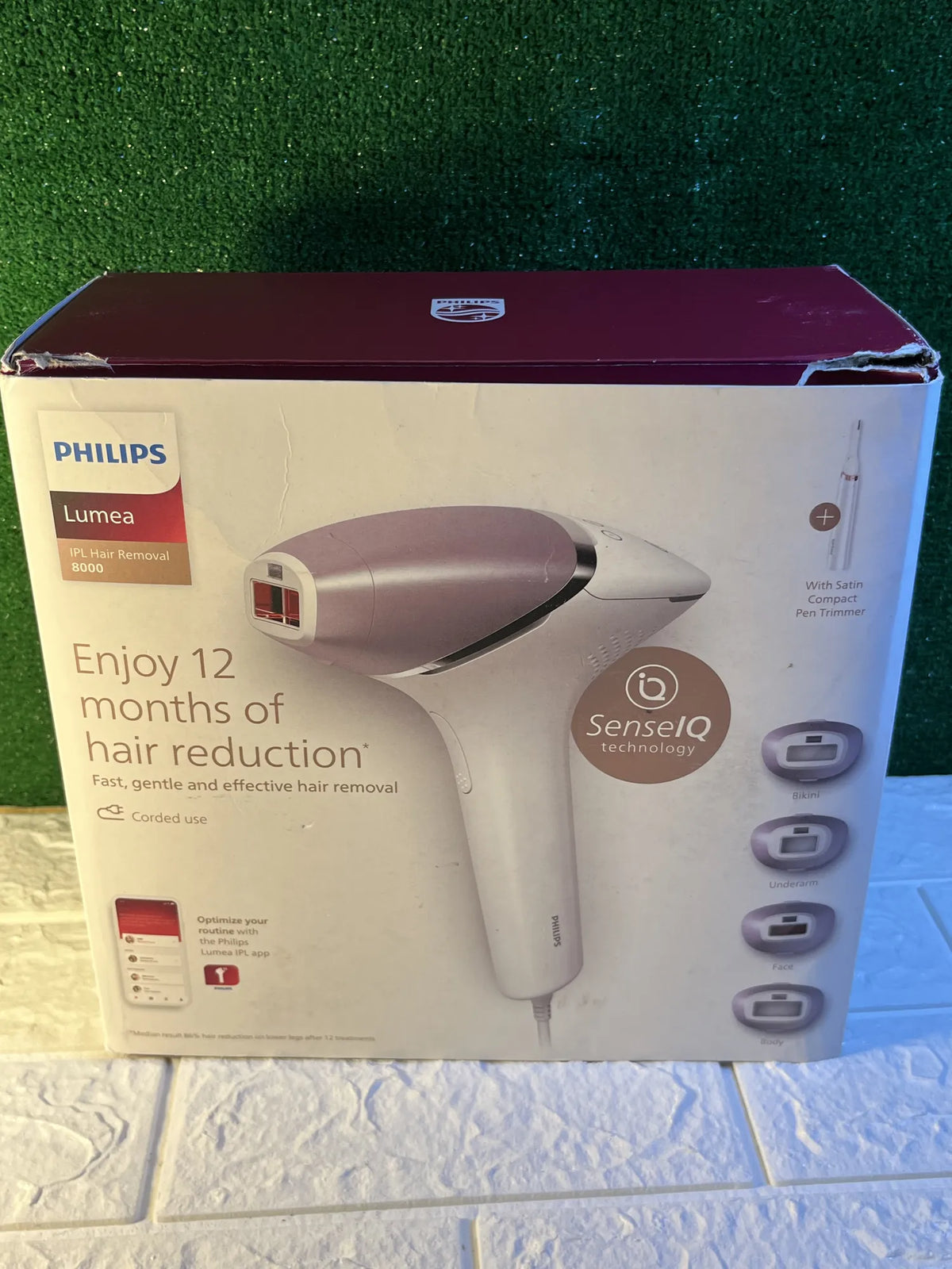 Depiladora Luz Pulsada Philips Lumea