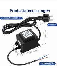 Transformador LED de 24 V, fuente de alimentación Karyoosi