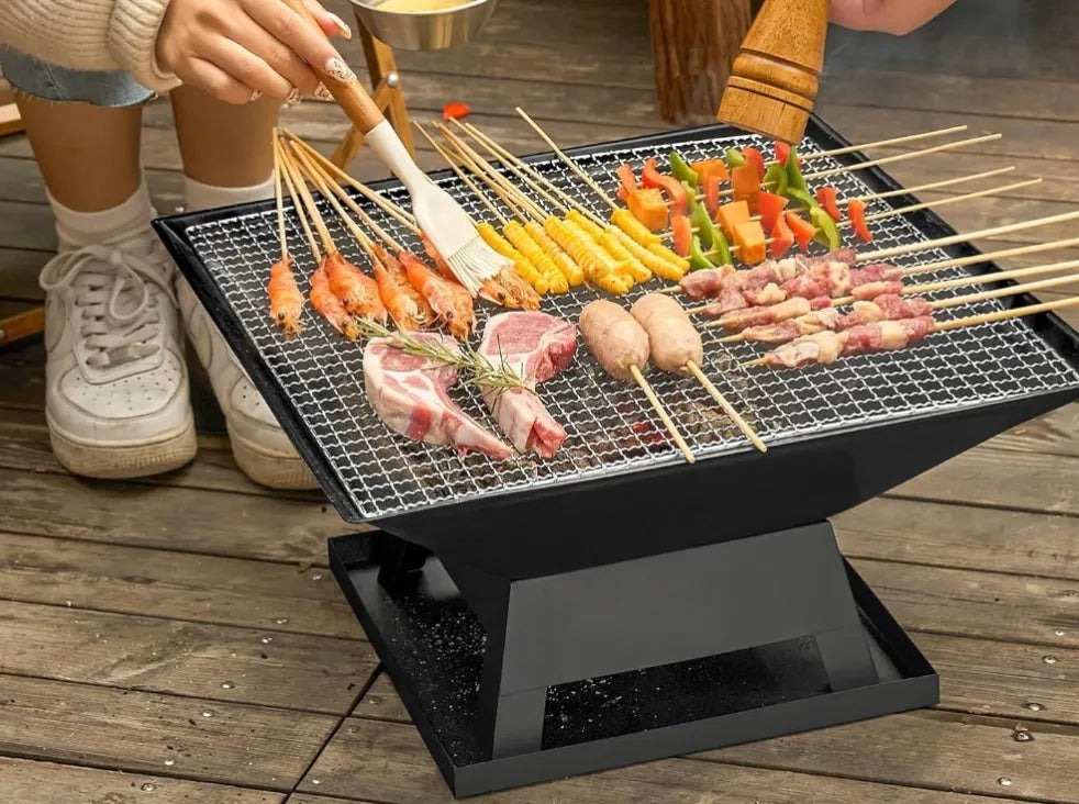 Parrilla de carbón al aire libre - Vounot