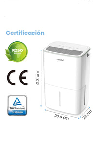 Deshumidificador de Humedad - COMFEE 12L
