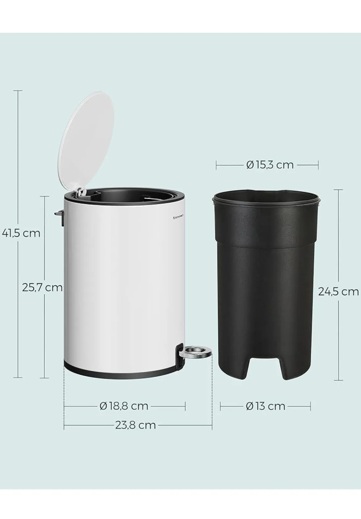 Cubo de Basura para Cosméticos SONGMCIS