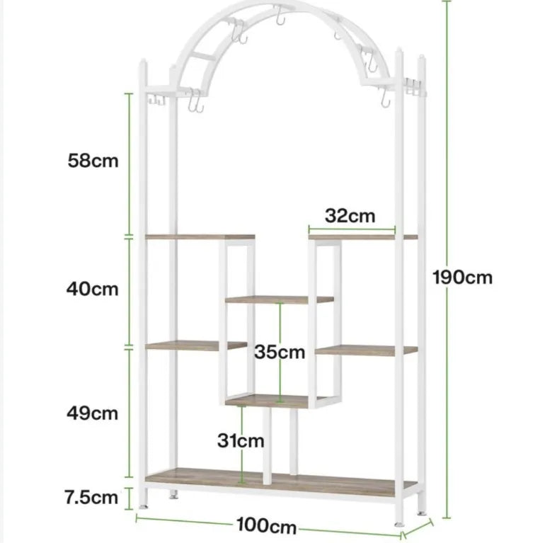Soporte alto para plantas