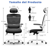 Silla de oficina ergonómica