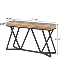 Mesa consola de metal - Tribesigns