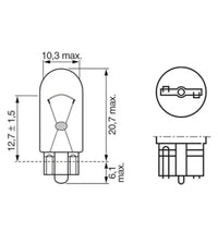 Bombillas W5W Xenon Look - BOSCH