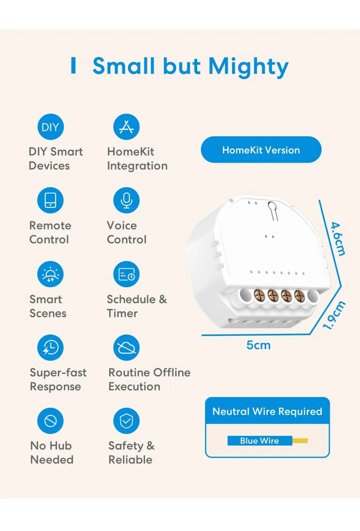 Interruptor Inteligente WiFi Meross