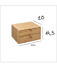 Caja 2 cajones Correas Cuero 5five