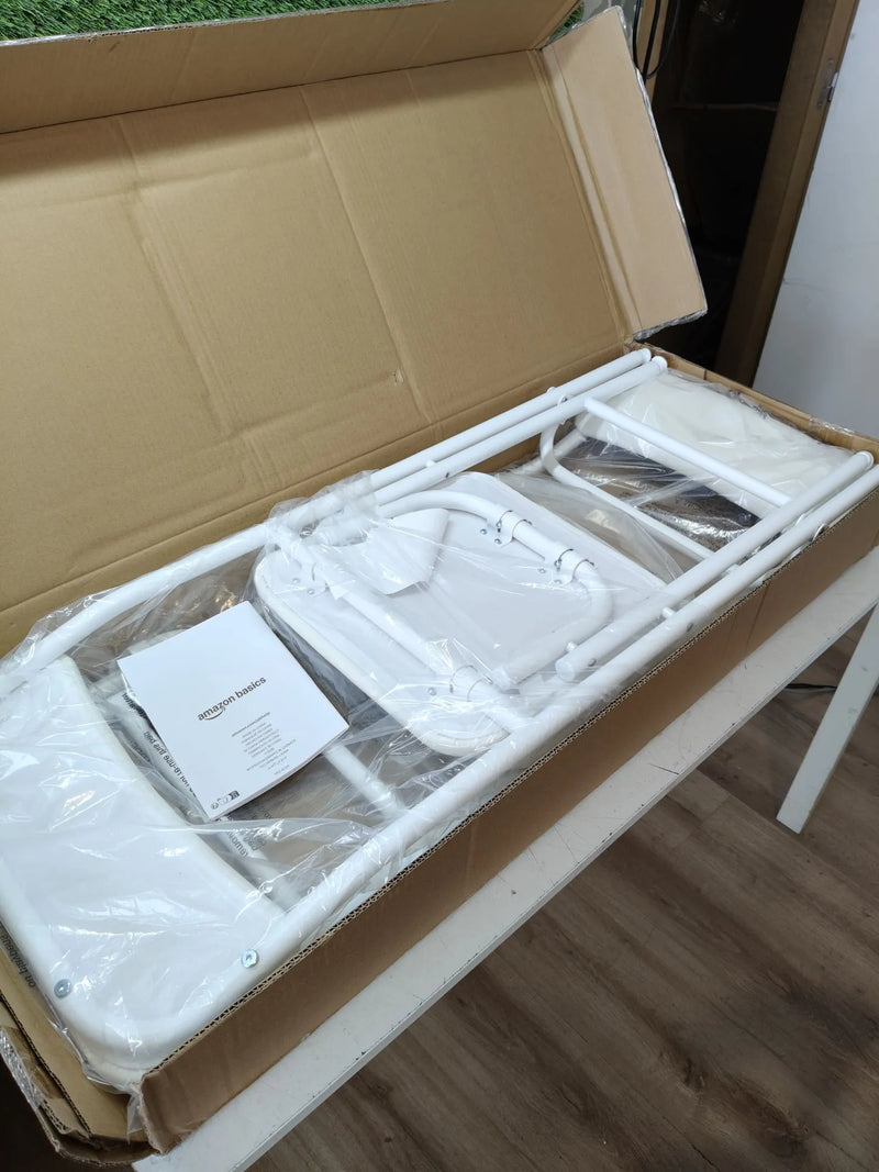 Taburete Plegable con Respaldo - AMAZON BASICS