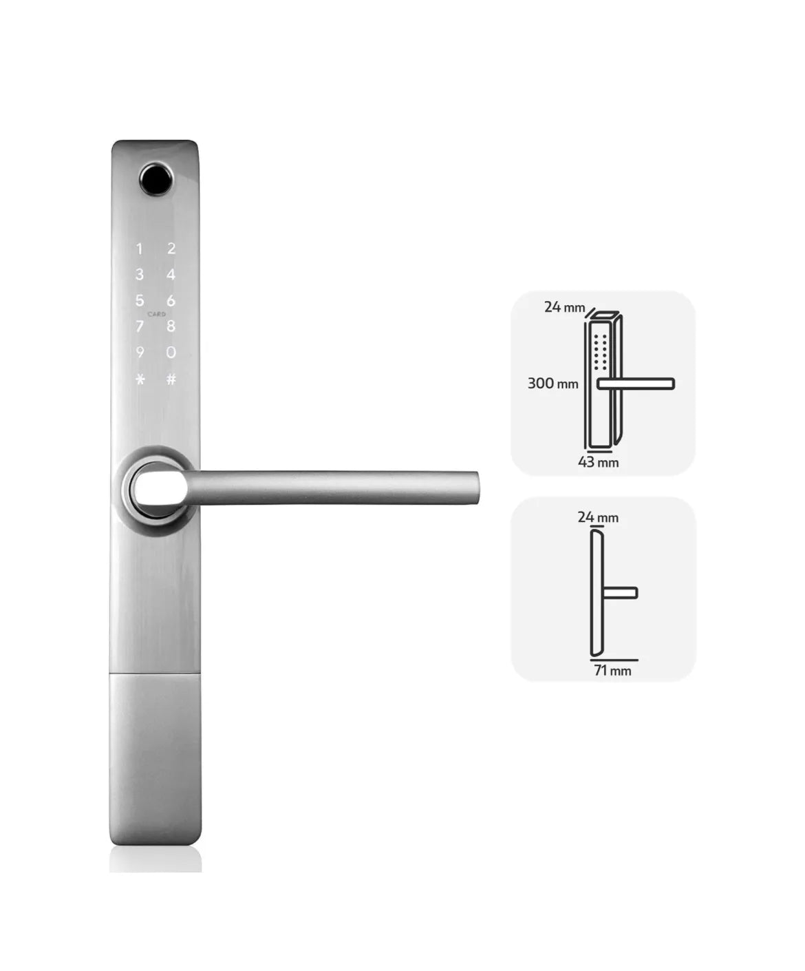 Cerradura de puerta inteligente