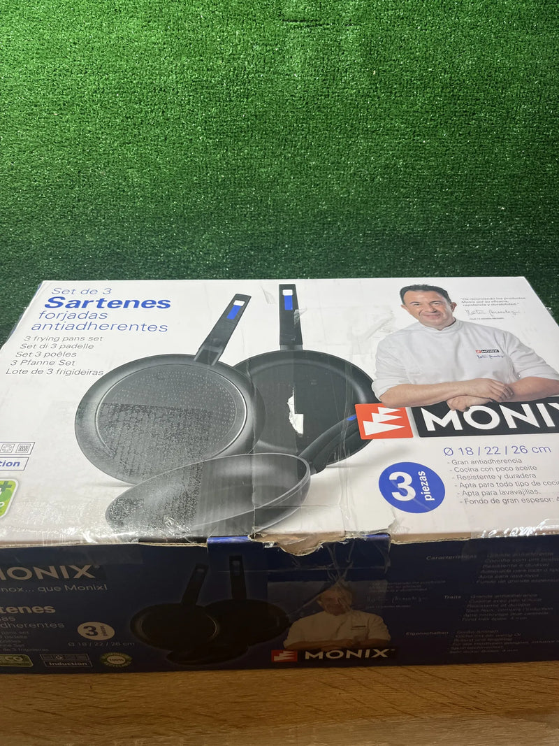 Set de 3 Sartenes Monix