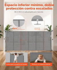 Barrera de seguridad extensible - Vevor