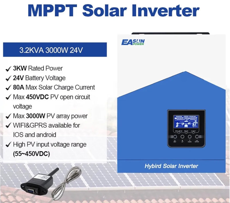 Inversor para batería Powland