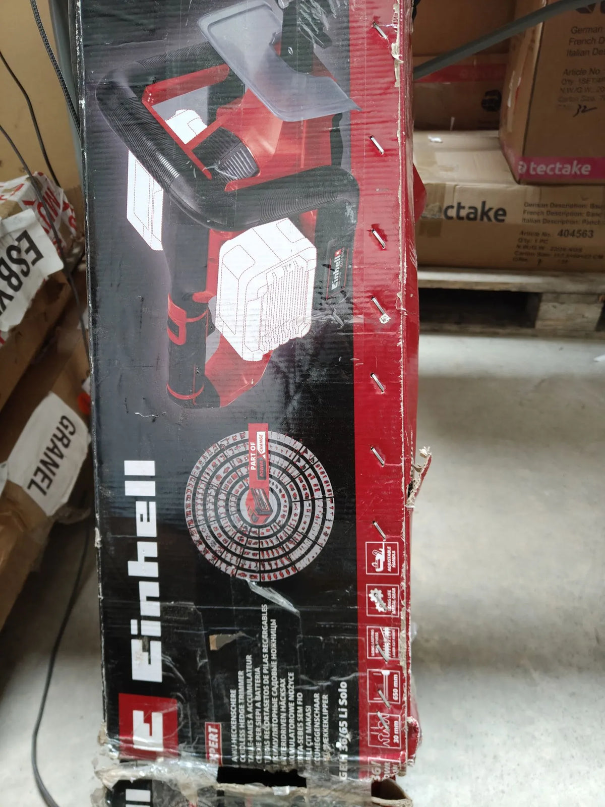 Cortasetos con batería  - Einhell