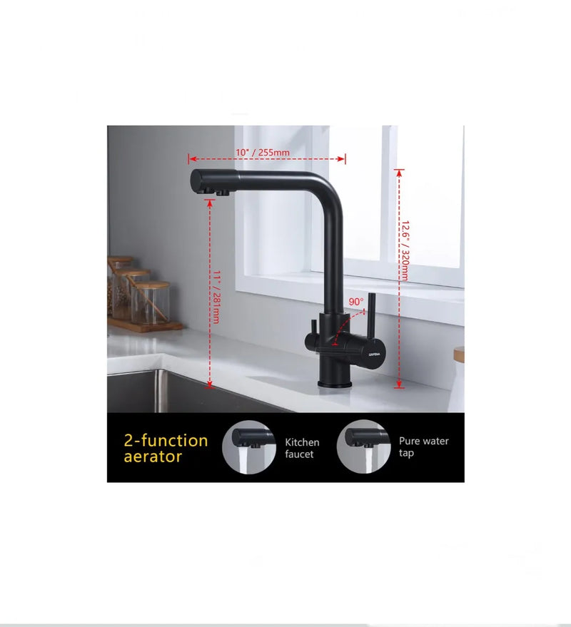 Grifo de cocina osmosis, 3 en 1 -  GRIFEMA