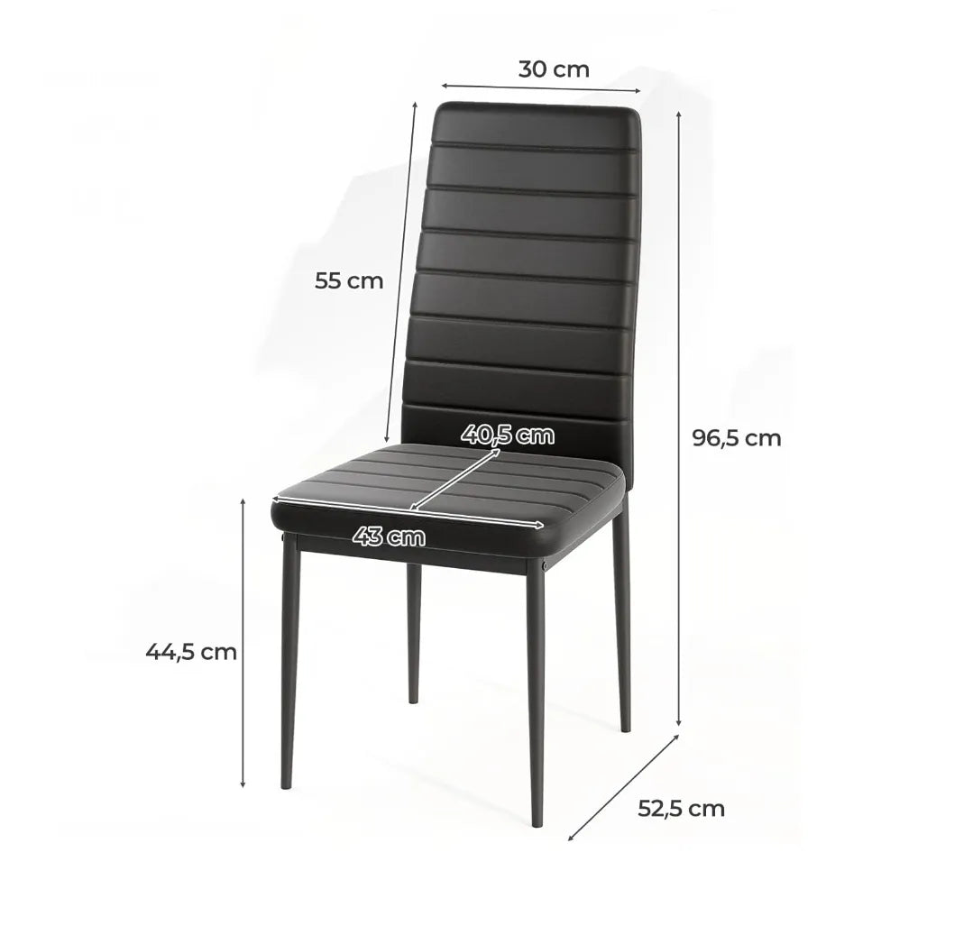 Juego de 4 Sillas de Comedor