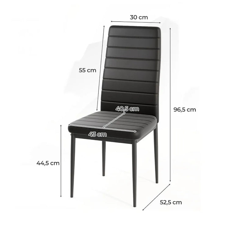 Juego de 4 Sillas de Comedor