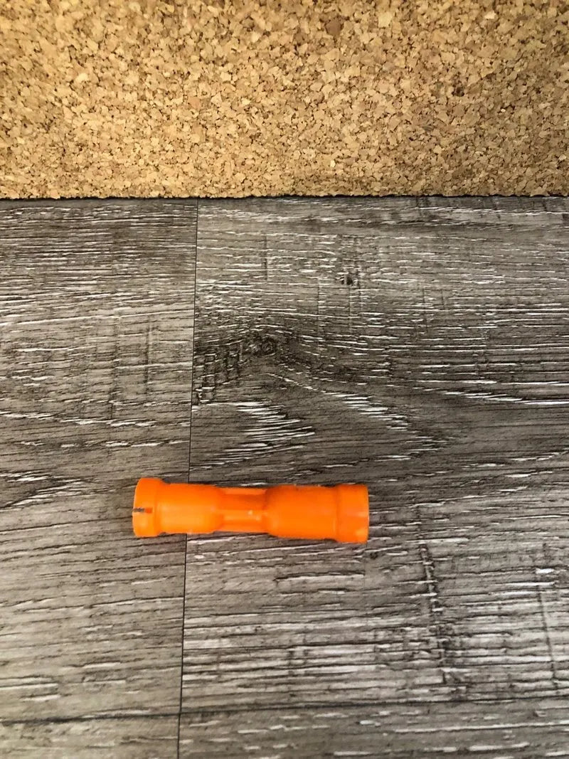 Soporte embudo varilla nivel naranja