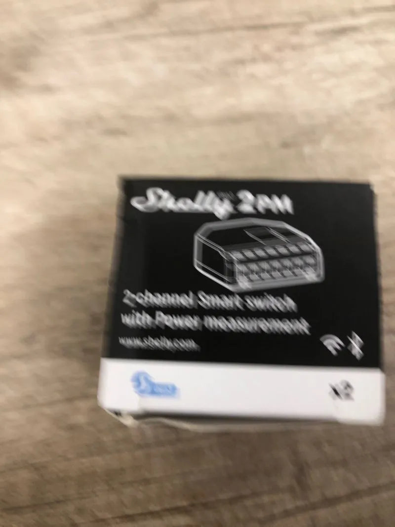 2 x Shelly Gen3 2PM Smart Switch