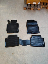 Alfombrillas Coche Goma Negro Set 4