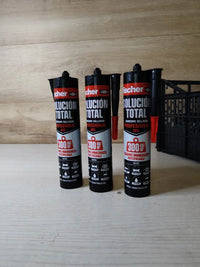 Fischer Solución Total Adhesivo Sellador Negro