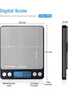 Báscula Cocina Pantalla LCD GRIFEMA