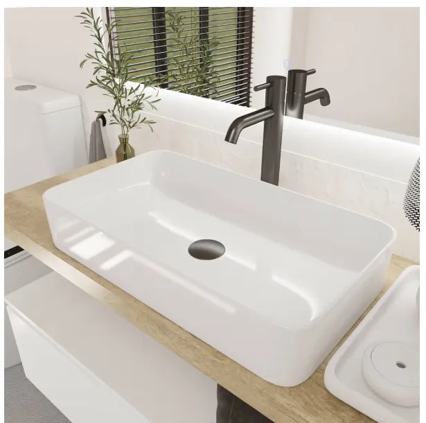 Lavabo cerámico para encimera