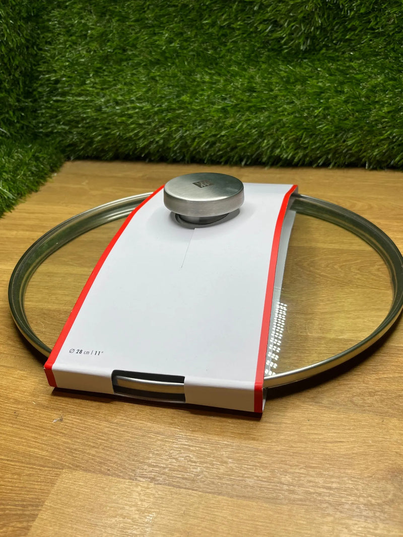 Tapa de acero inoxidable y vidrio Zwilling