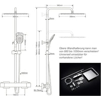 Columna Ducha con Grifo - JOHO