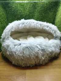 Cama para gatos felpudo