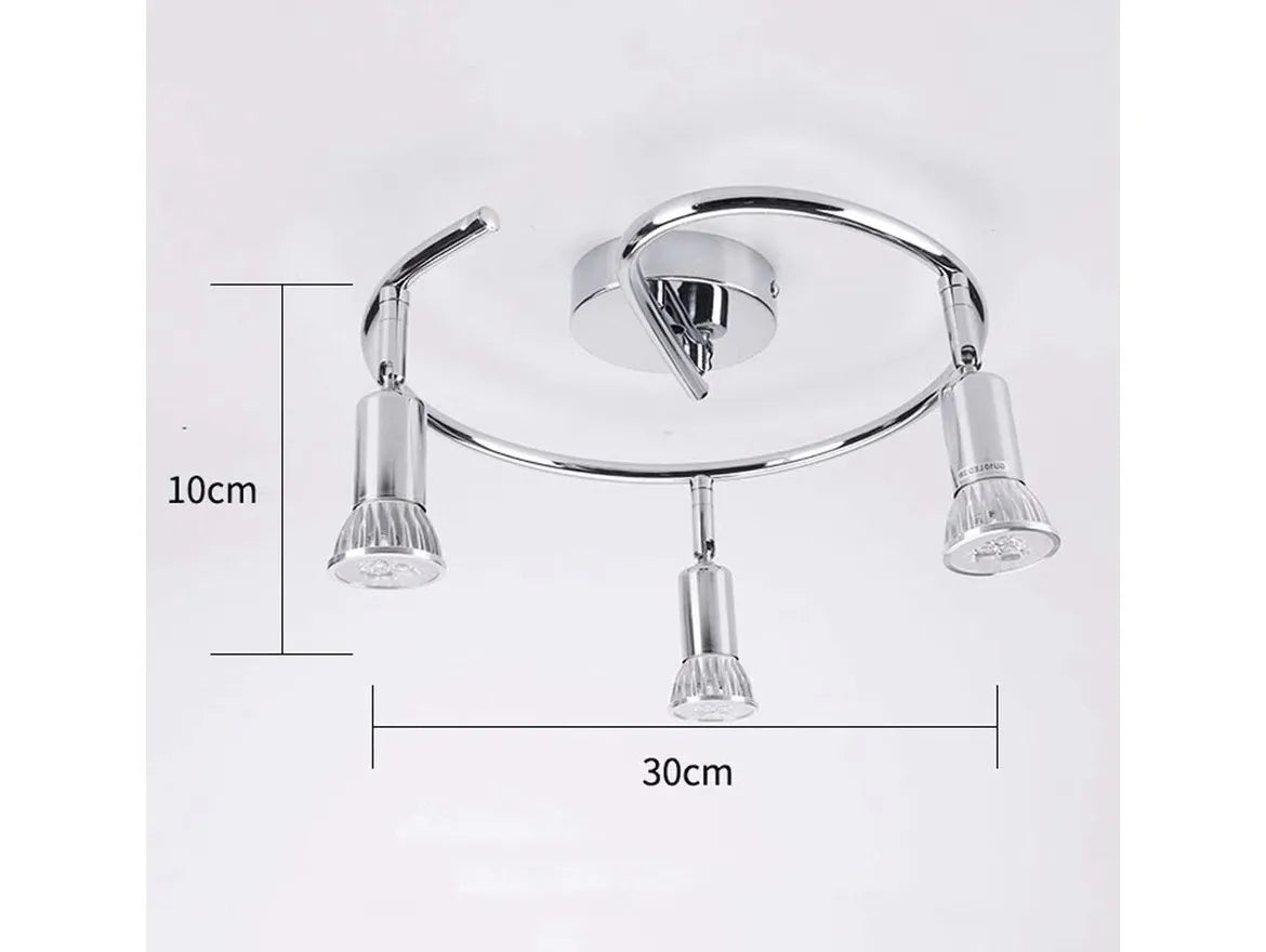 Luz de techo LED giratoria