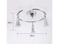 Luz de techo LED giratoria