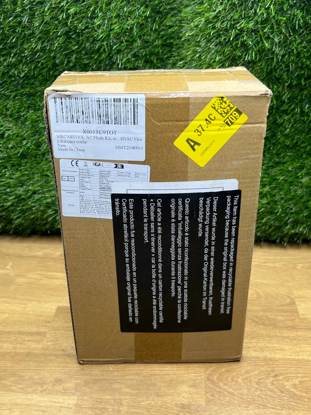 Kit para aire acondicionado para coche