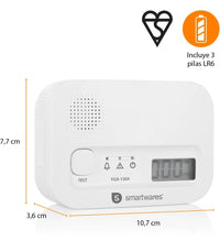 Detector de monóxido - Smartwares