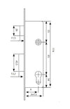 Cerradura Monopunto De Palanca Tesa Assa Abloy