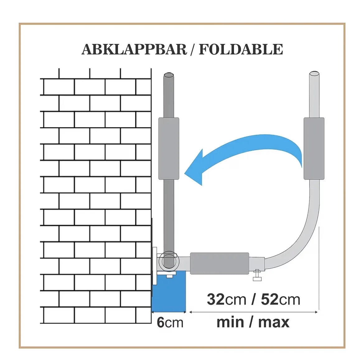 Soporte de Pared para Caja de Techo