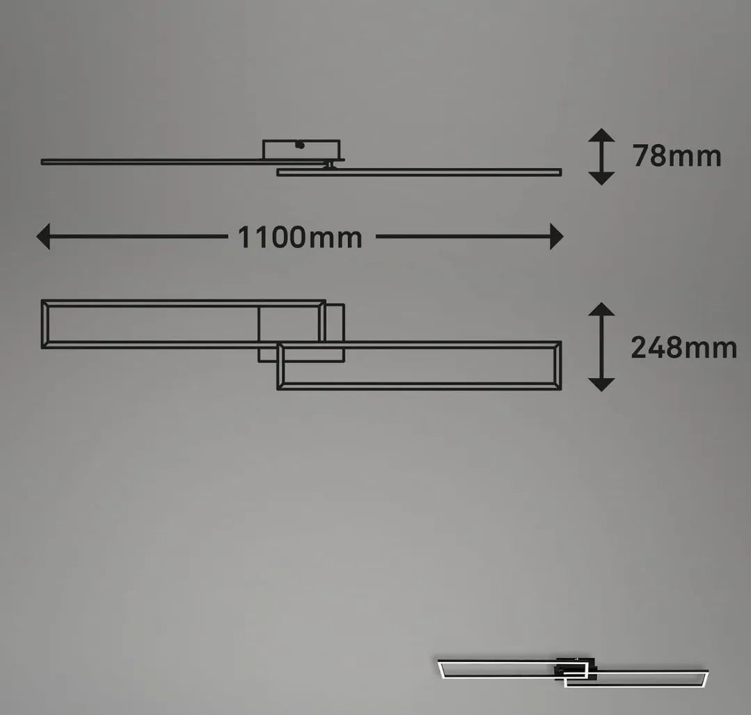 Lámpara de Techo LED - BRILONER