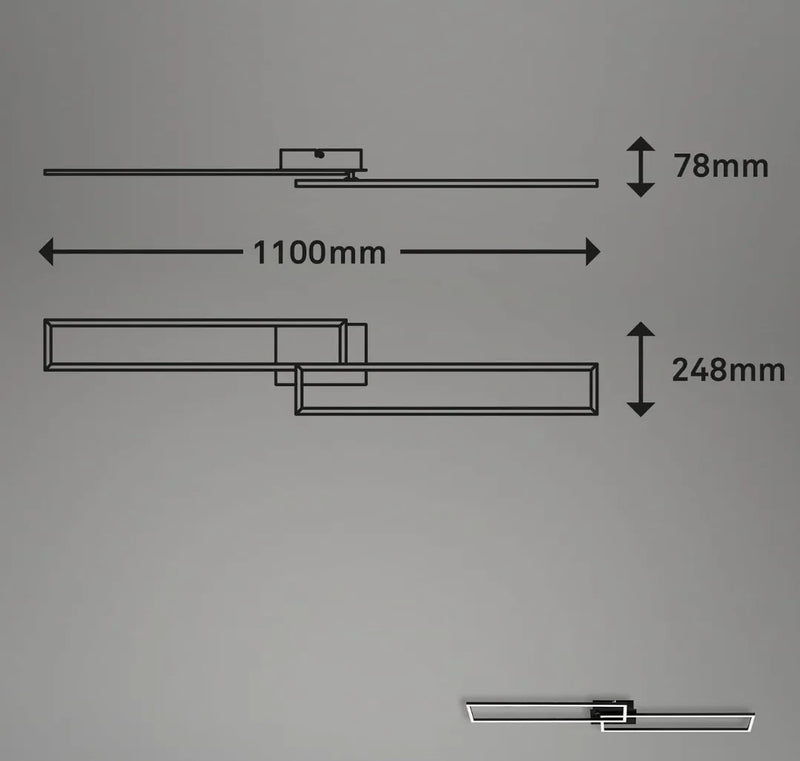 Lámpara de Techo LED - BRILONER