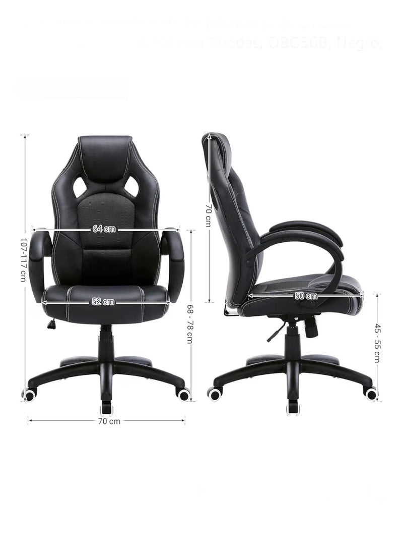 Silla de Escritorio de Oficina Ergonómica