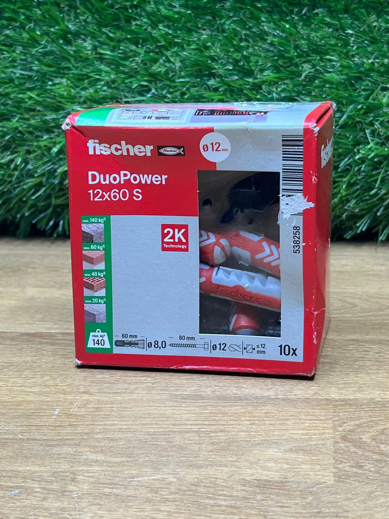 Tacos y tornillos para pared universales fischer