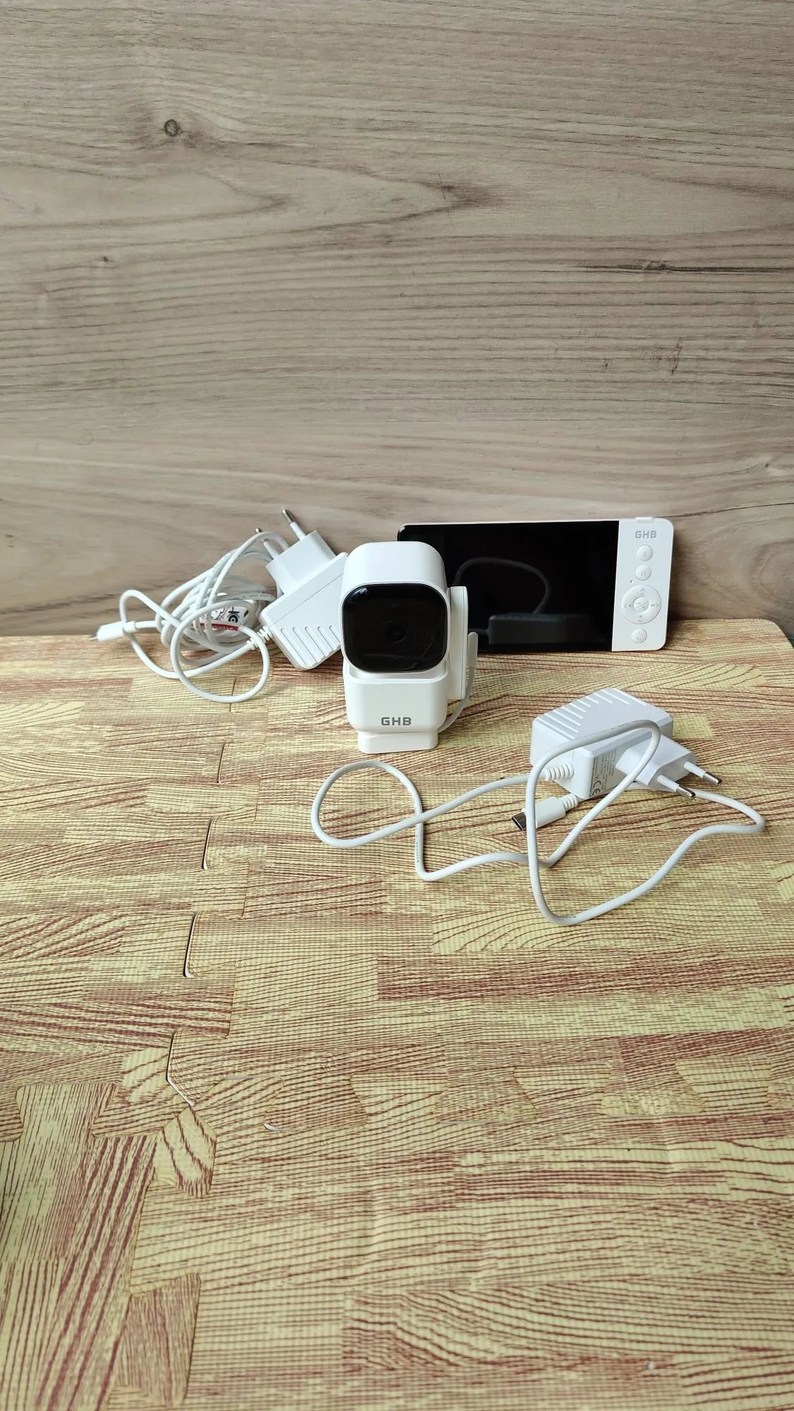 Camara Vigilancia Bebe 5" 720P HD IPS Rotación de 350°