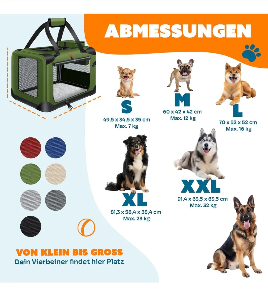 Bolsa de Transporte para mascotas LOVPET