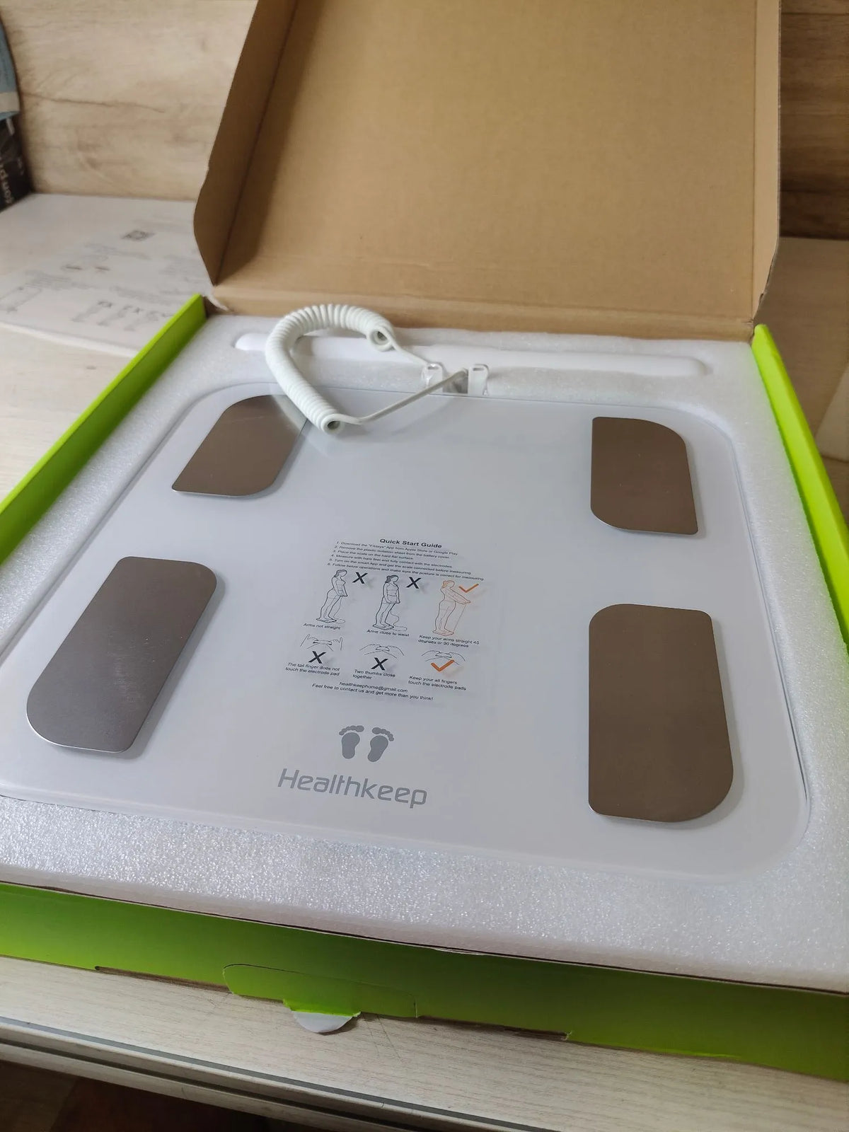 Báscula Inteligente de Baño - HEALTHKEEP