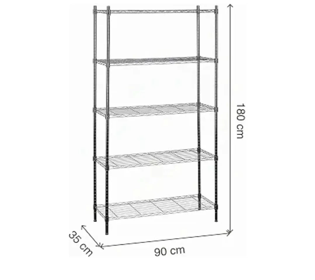 Estantería Metálica Decorativa - KITHOME