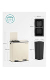 Cubo de basura Songmics
