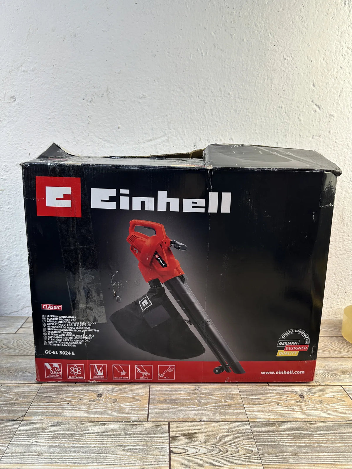 Aspirador eléctrico de hojas - Einhell