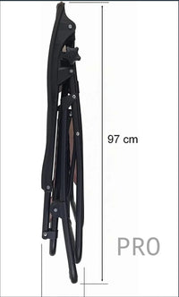 Silla Tumbona con Reposabrazos Plegable