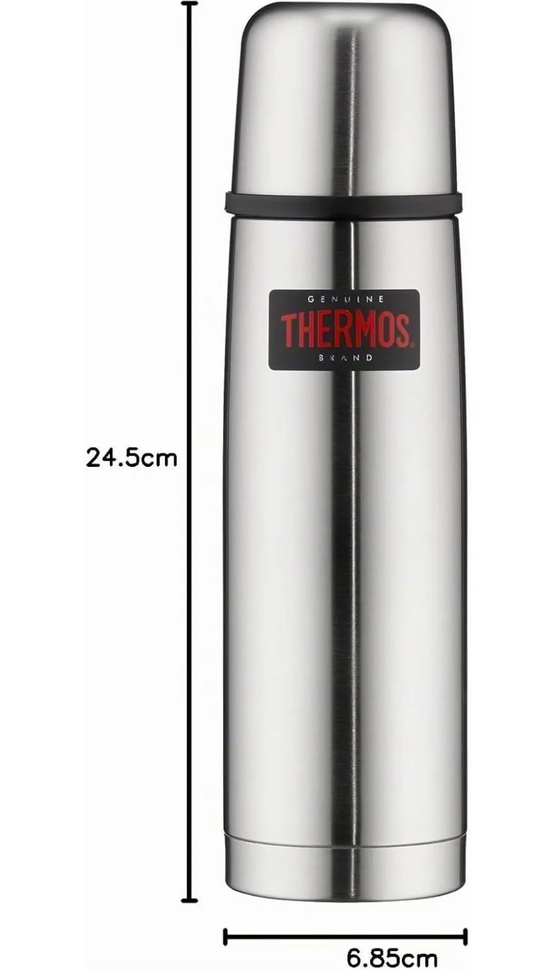 Botella térmica plata de 500ml - Thermos