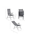 Silla de Jardín con Reposabrazos y Respaldo