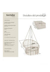 Silla colgante GRACIA beige